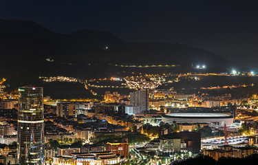 Stunning photography of Bilbao at Night