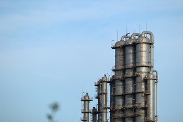 oil and gas refinery  industry state.