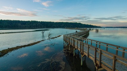 pier on the lake
