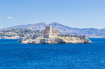 Fototapeta na wymiar Chateau d'If in Marseille, France
