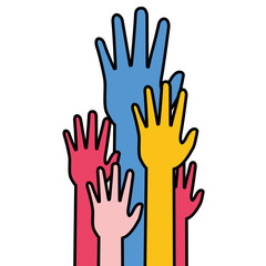 international youth day flat design