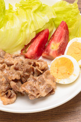 豚肉の生姜焼き