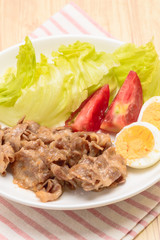 豚肉の生姜焼き