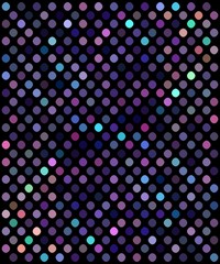 Glitter lilac blue violet mosaic festive background. Colored shimmer neon lights pattern.