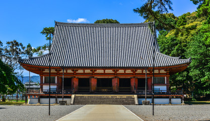 Ancient temple in Kyoto, Japan