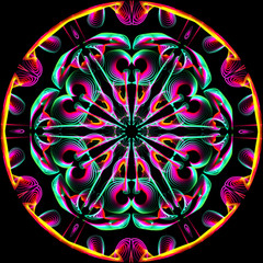 Multicolored Mandala
