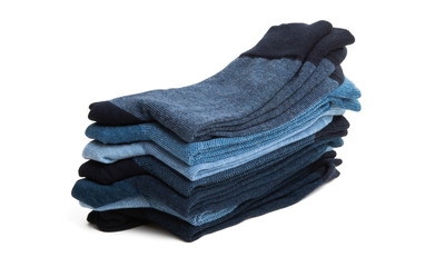 stack of men's socks