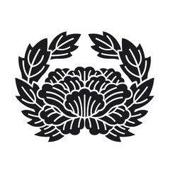 家紋　牡丹