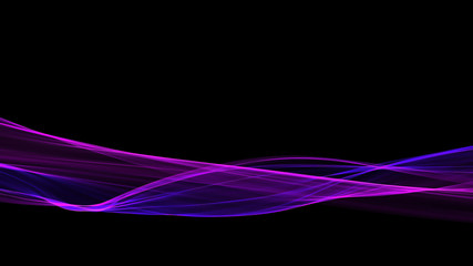 Abstract Light Waves Background