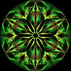 Multicolored Mandala