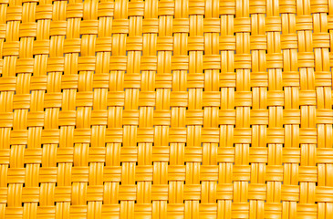 yellow wicker texture background
