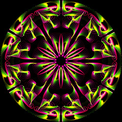 Multicolored Mandala