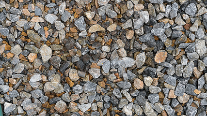 On a coarse and colorful sand area