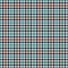 Blue green striped tartan checker plaid surface seamless pattern