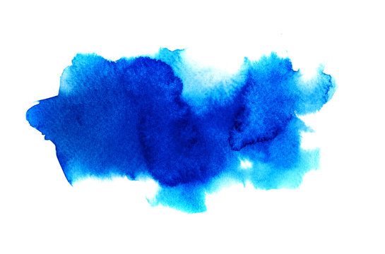 blue watercolor background