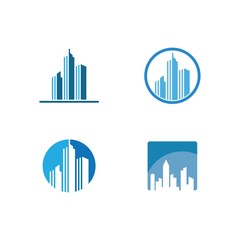City skyline, city silhouette vector