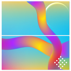 Abstract backgrounds. Creative colored wallpapers