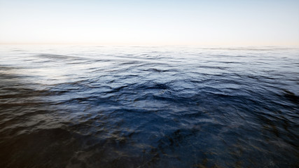 Real time shot of sea surf