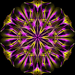 Multicolored Mandala