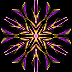 Multicolored Mandala