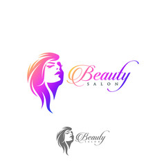 beauty logo design vector illustration