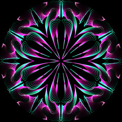 Multicolored Mandala