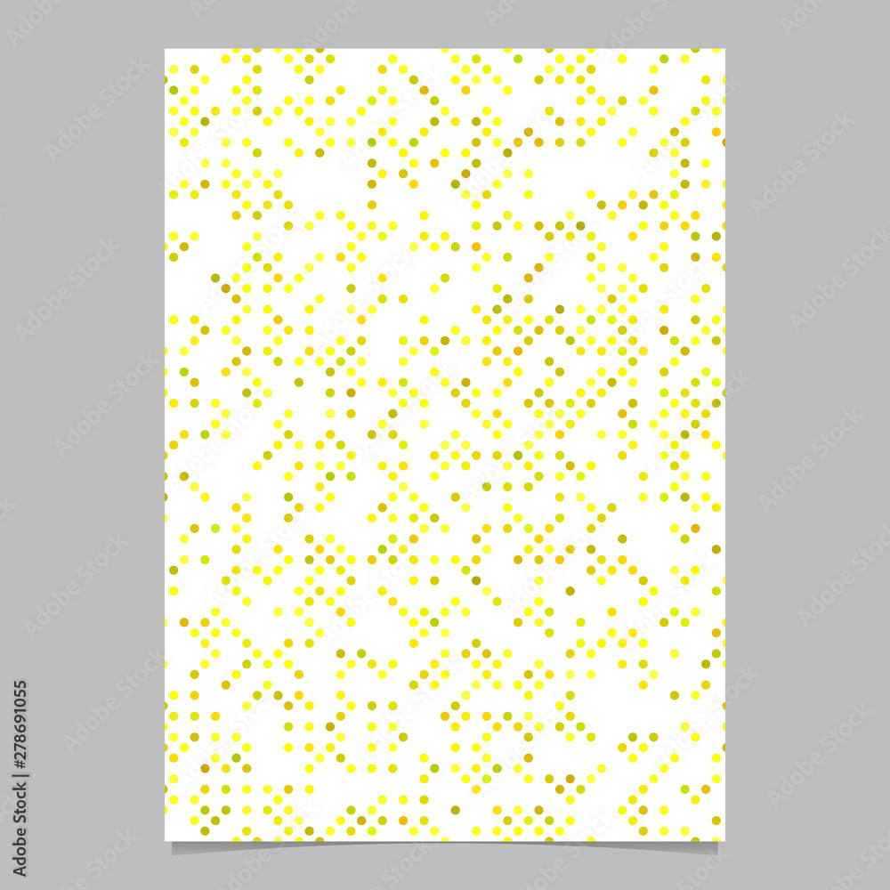 Aufkleber abstract circle pattern background brochure template - vector graphic design