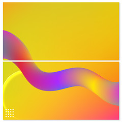 Abstract backgrounds. Creative colored wallpapers