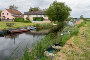 Canal Landscape - The Broads, Norfolk, UK