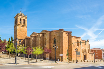 View at the Cathedral of San Pedro in Soria - Spain