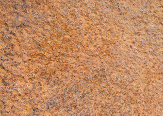 Corroded metal rusty wall plate background with copy space