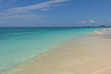 Crédence de cuisine en verre imprimé Plage de Seven Mile, Grand Cayman View of the Seven Mile Beach in Grand Cayman