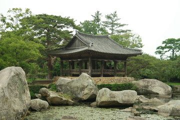 Fototapeta premium Buyongdong Garden of South Korea