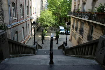 Paris - Montmartre - Rue Girardon