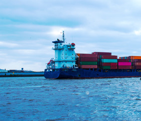 cargo container ship 