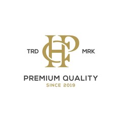 Initial / Monogram HCP logo design inspiration