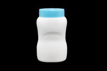 Cosmetic bottle with black backgrounds