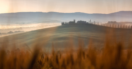 Misty Morning in Tuscany
