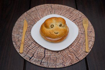 torta jamon rana sapo 