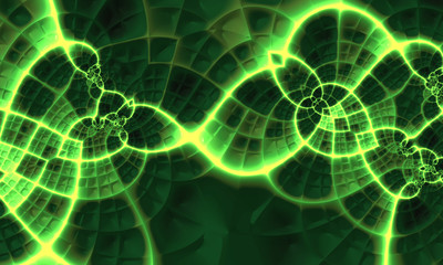 Beautiful abstract background for art projects, cards, business, posters. 3D illustration, computer-generated fractal