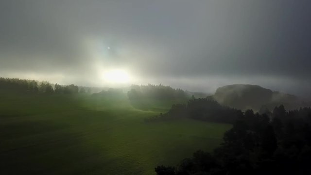 Raum Tuttlingen von oben / Drohne