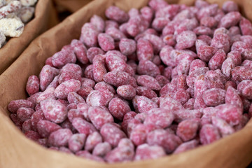 Almond in sugar glaze