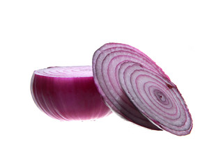 onion isolated on white background