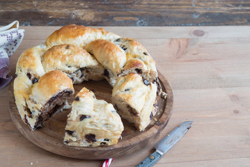 brioche of chocolat