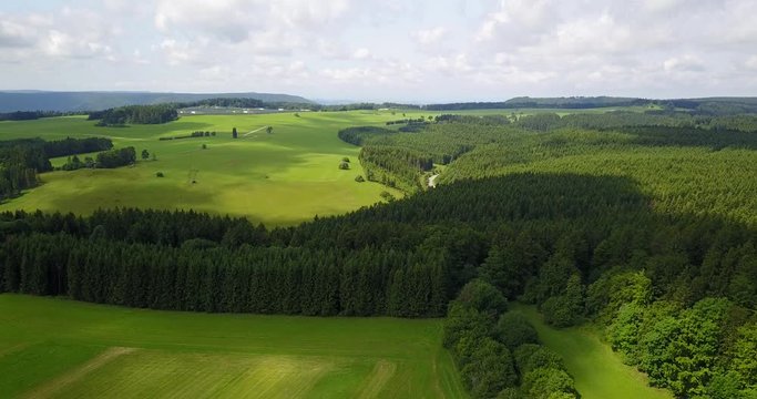 Raum Tuttlingen von oben / Drohne