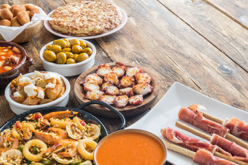 typical tapas in spain