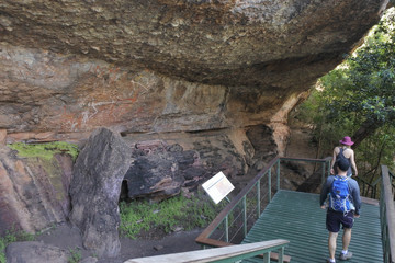 Aboriginal Rock Paintings in Kakadu National Park Northern Territory of Australia