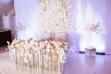 banquet in a restaurant, party in a restaurant