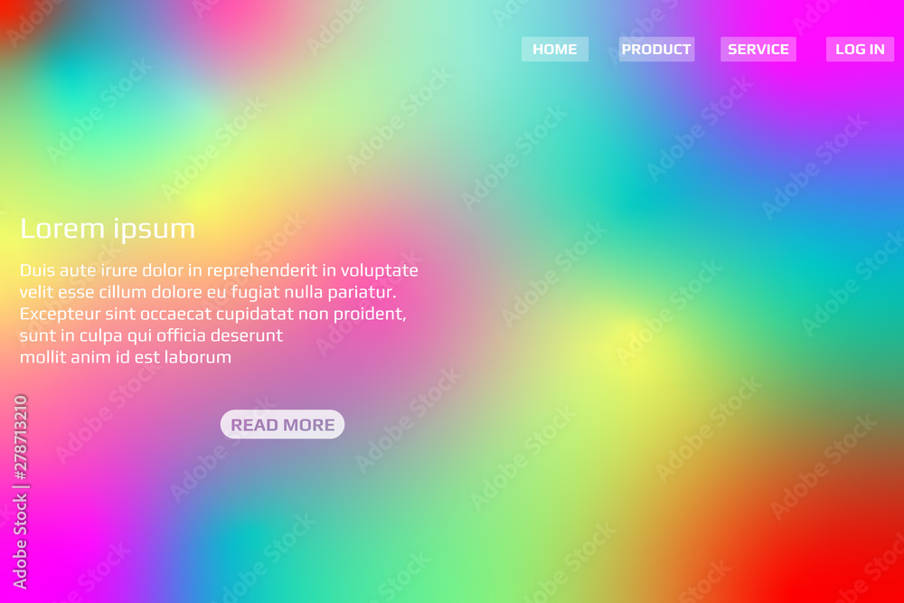 Poster minimal glow fluid flow colorful abstract design for website advertising brochure background. modern