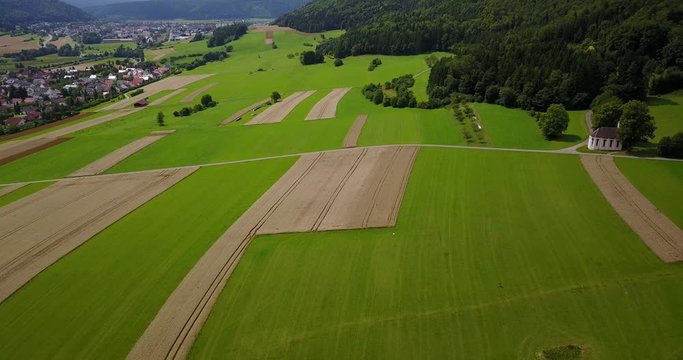 Raum Tuttlingen von oben / Drohne